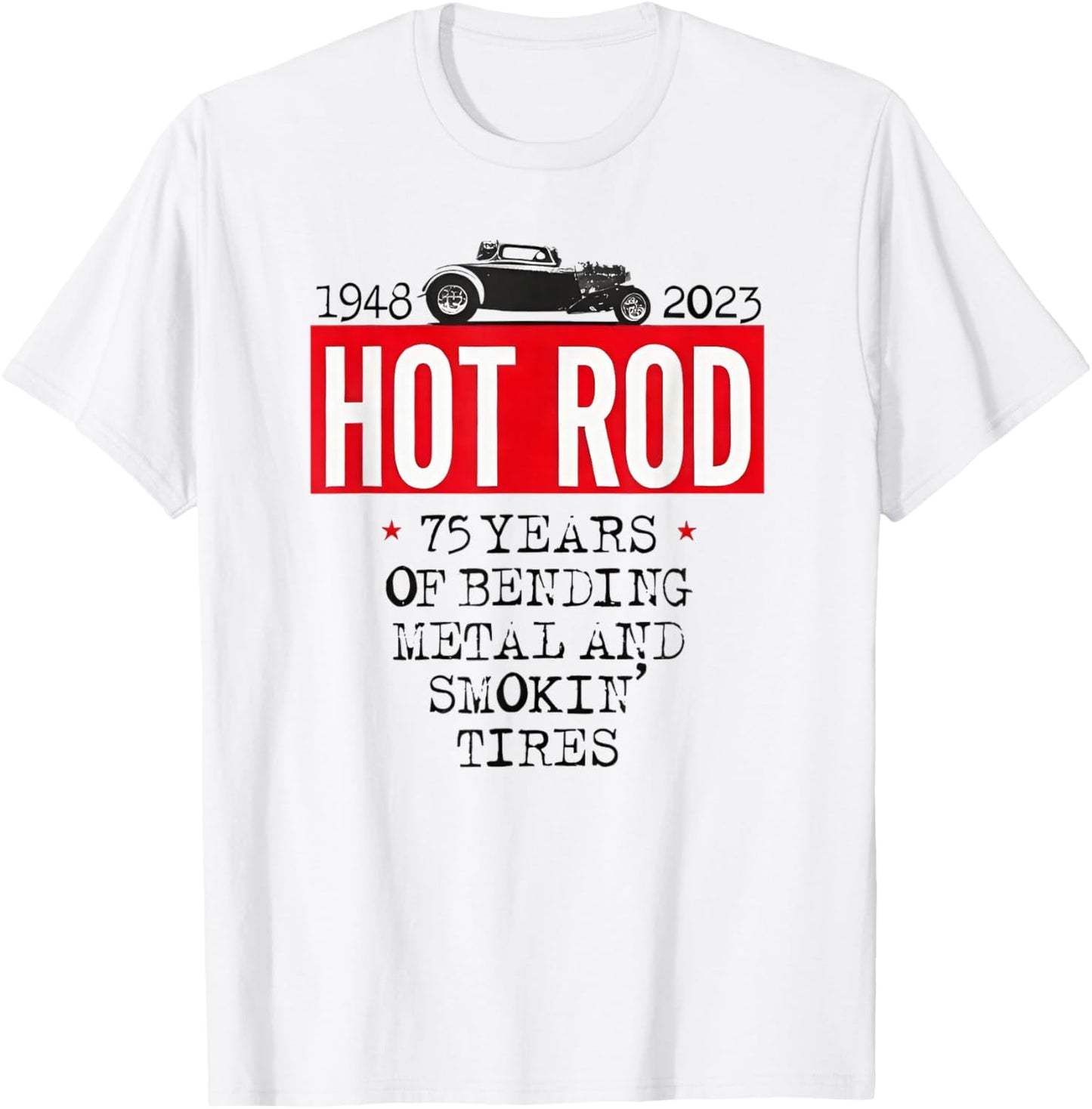 HOT ROD mototrend T-Shirt - T-Shirt | White