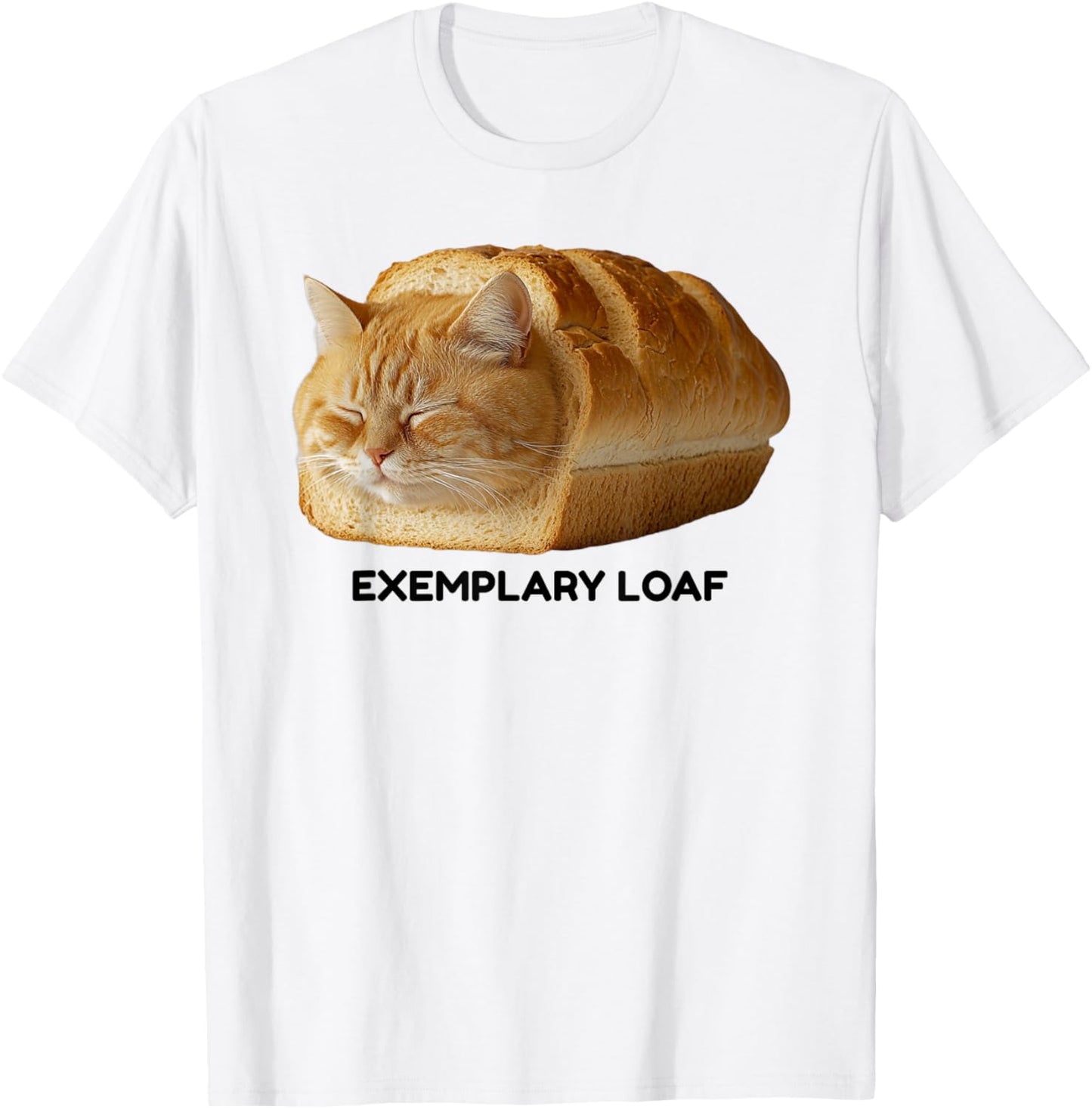 Sleeping Cat Loaf Meme Men Women Girls Kids T-Shirt - T-Shirt | White