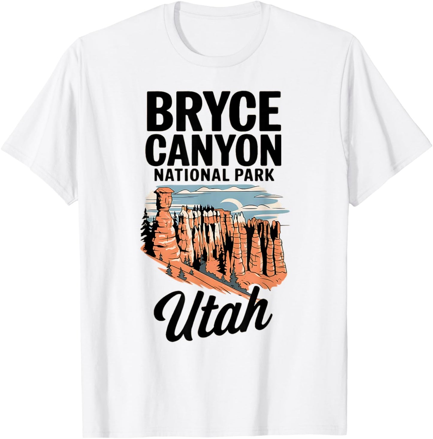 Explore Bryce Canyon National Park Utah T-Shirt - T-Shirt | White