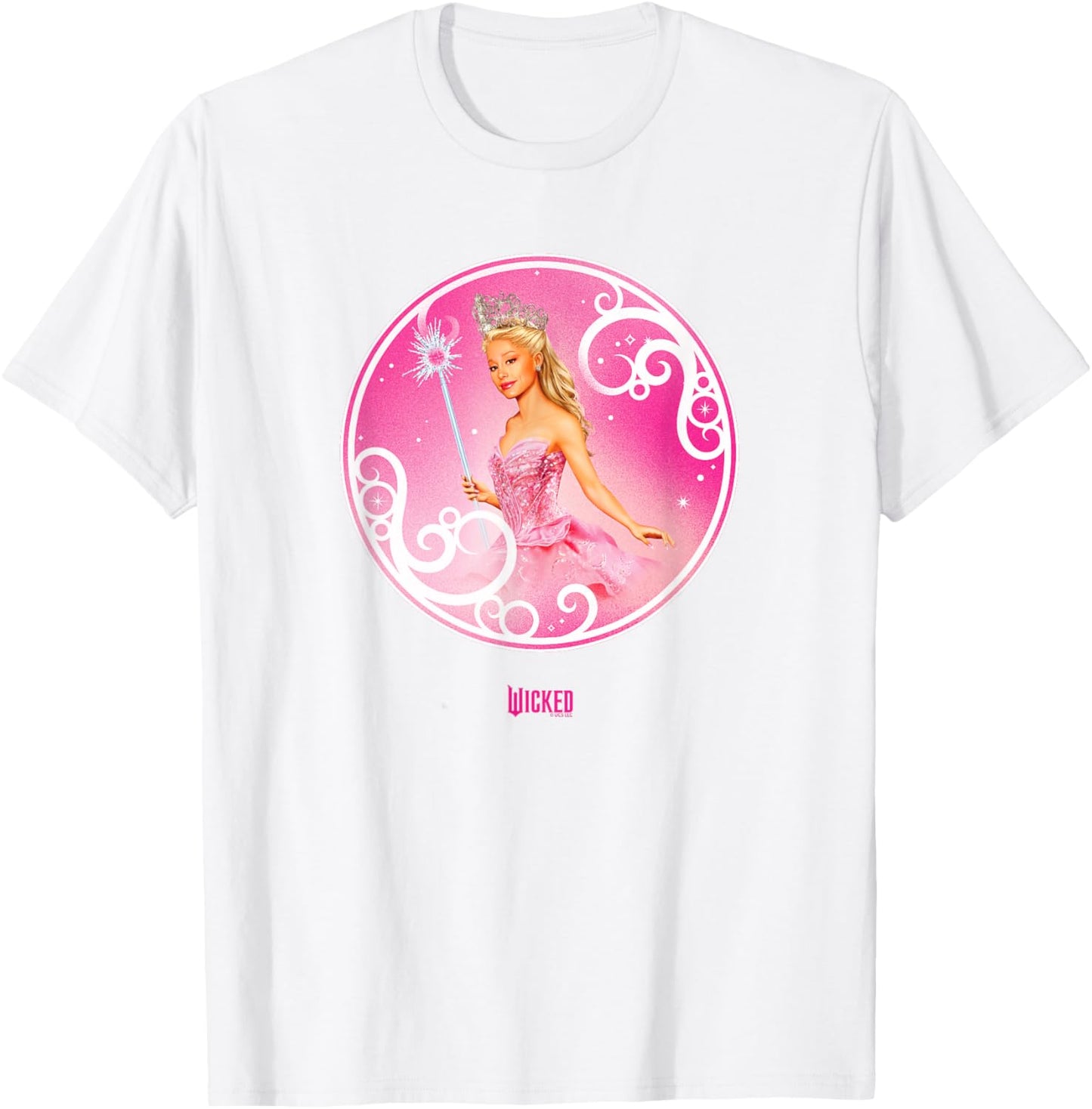 Wicked Glinda Bubble Pose T-Shirt - T-Shirt | White