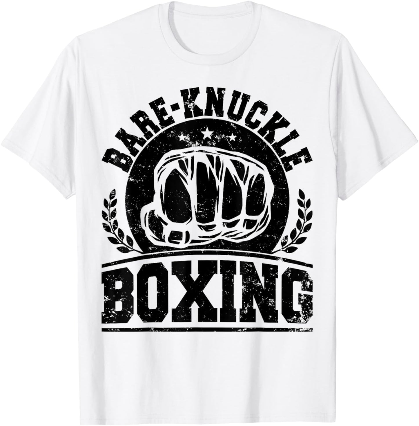 Bare-knuckle Boxing - Sport And Fitness Boxing Funny T-Shirt - T-Shirt | White