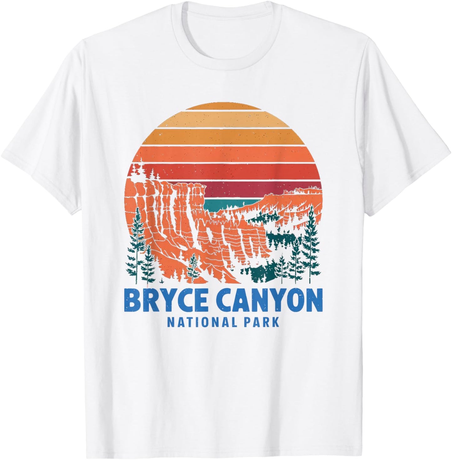 Vintage Hiking Bryce Canyon Bryce Canyon National Park T-Shirt - T-Shirt | White