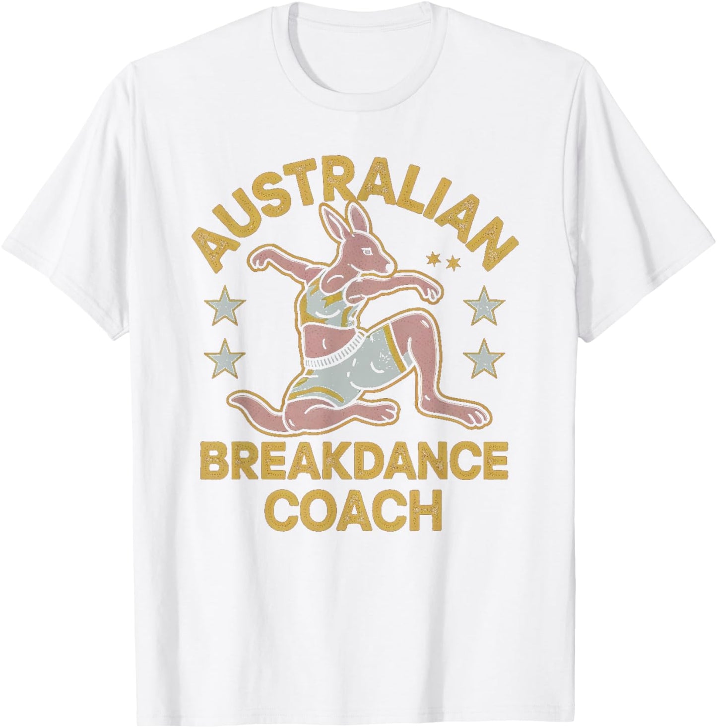 Australian Breakdancing Costume Coach Break Dancer Halloween T-Shirt - T-Shirt | White