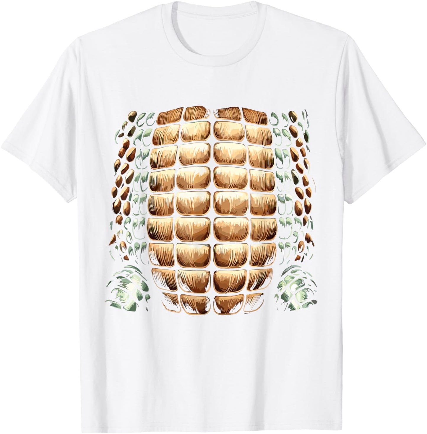Funny Crocodile Costume Men Women Kids Lazy Halloween T-Shirt - T-Shirt | White