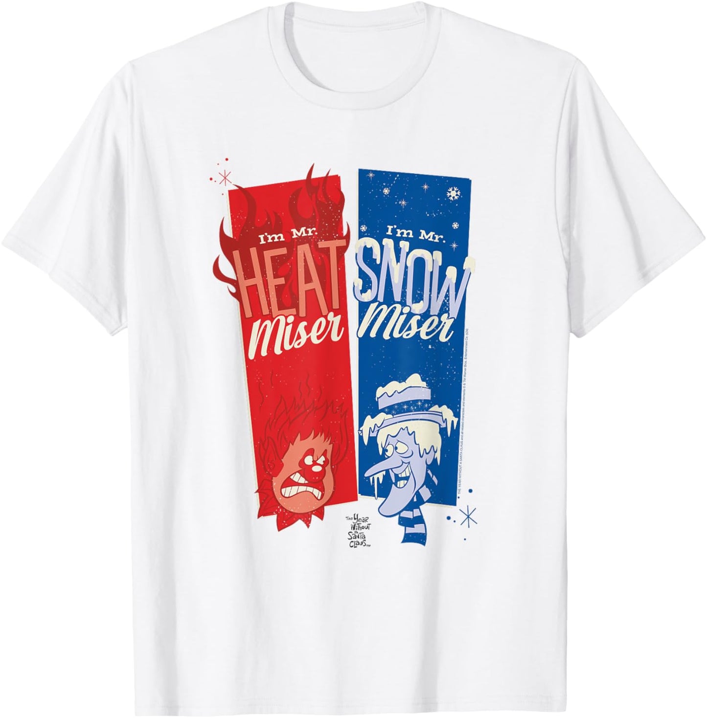 Year Without a Santa Claus Heat Snow Miser Christmas T-Shirt - T-Shirt | White