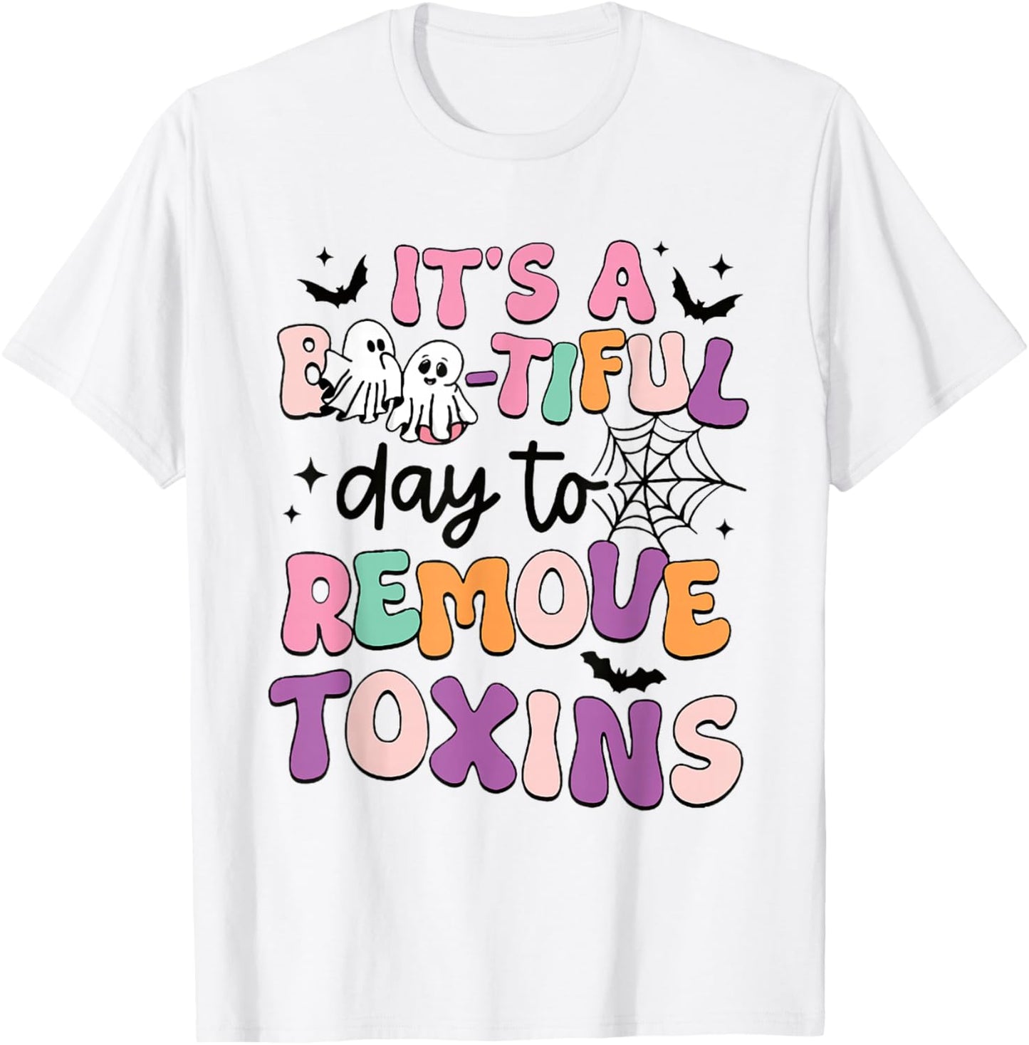Dialysis Nurse Halloween Remove Toxin Kidney Dialysis Tech T-Shirt - T-Shirt | White