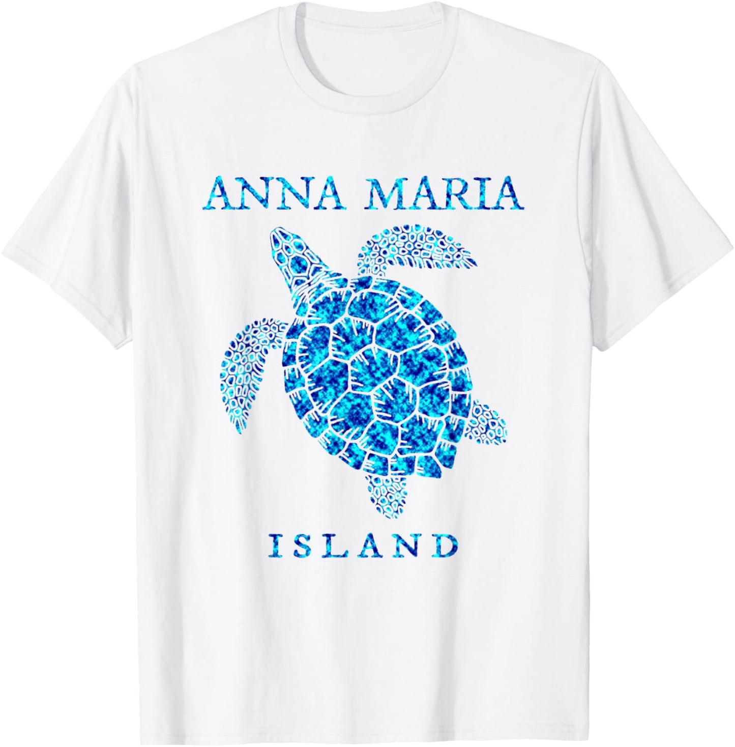 Anna Maria Island Florida Sea Turtle Vacation Souvenir T-Shirt - T-Shirt | White