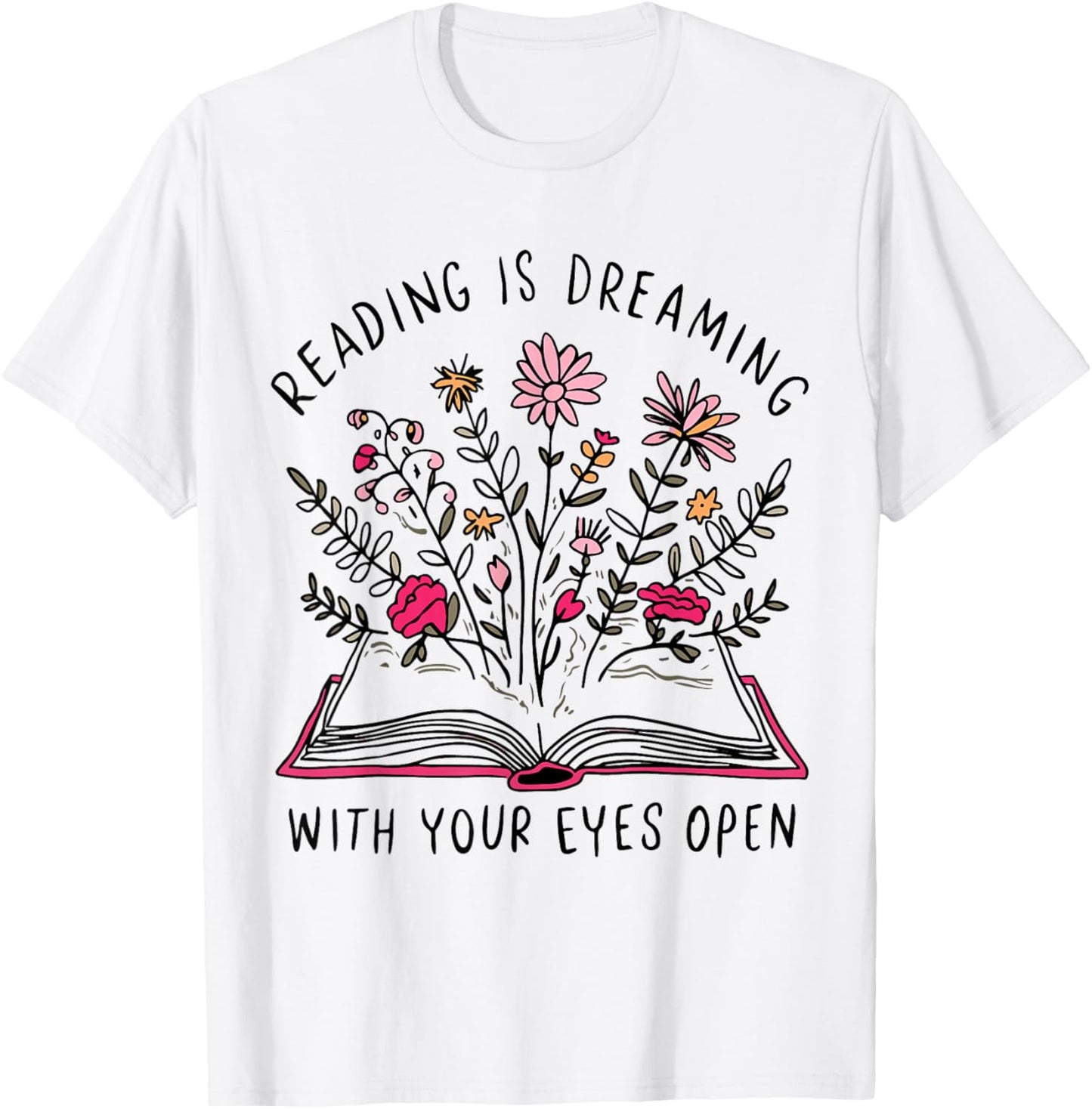 Librarian Cute Bookish It's A Good Day To Read A Book Lover T-Shirt - T-Shirt | White