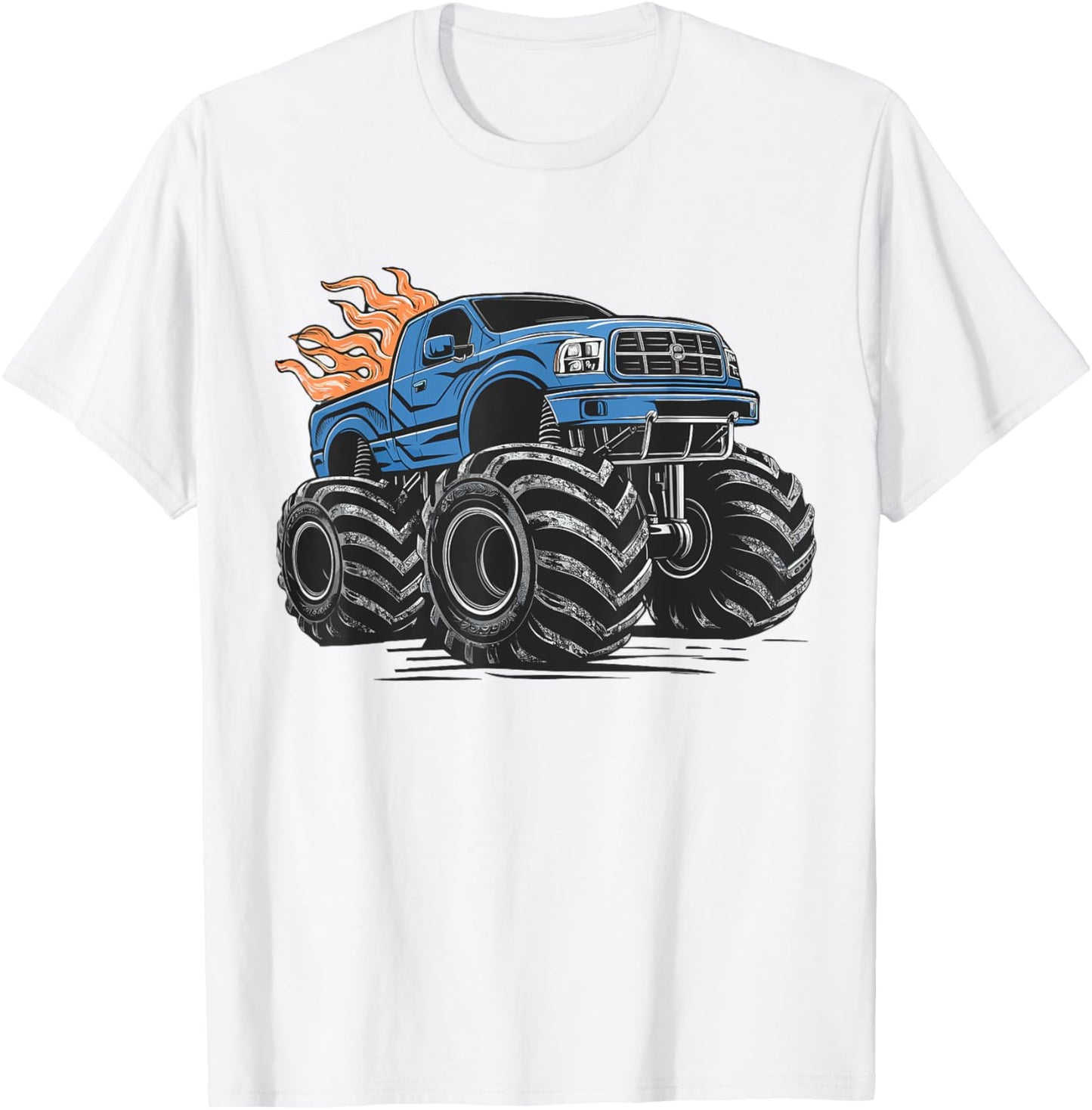 Monster Truck for toddlers Youth & Adults T-Shirt - T-Shirt | White