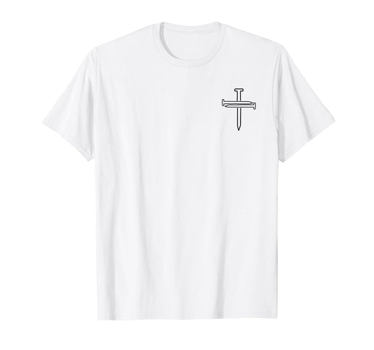 three Nails Cross Christian Apparel & Home Decor T-Shirt