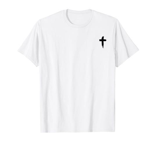 Jesus Saves Christian Cross God Faith Bible Religious 2side T-Shirt