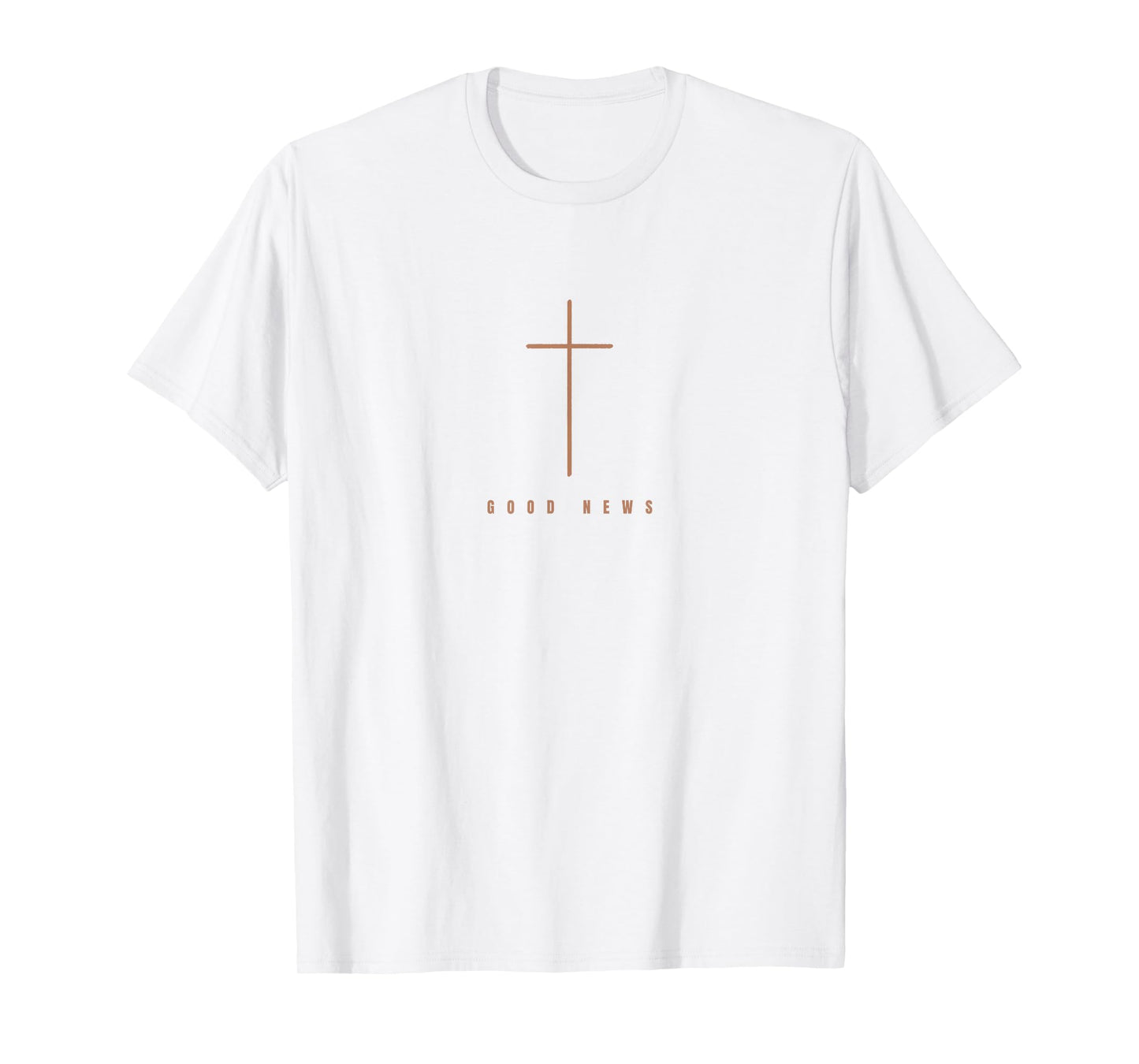 Good News Christian Bible Scripture Faith Religious Cross T-Shirt