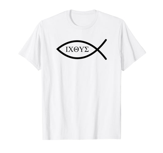 Ichthys - Symbols - Faith - Christian - Ichthys4m3 T-Shirt