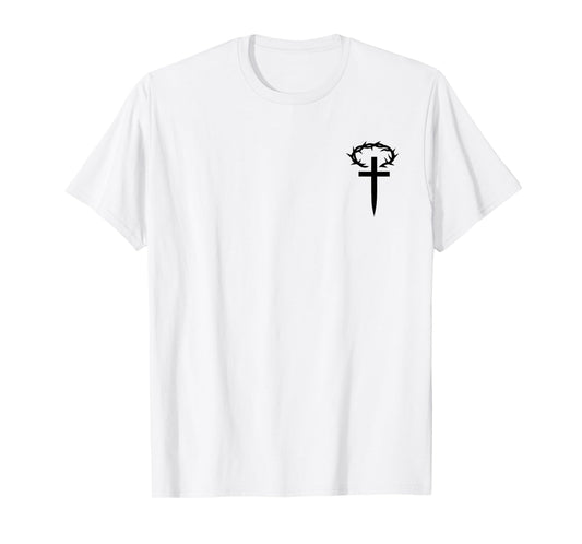 Jesus is King | Christian Faith Minimalistic T-Shirt