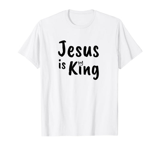 Christianity Faith Jesus Is King Christian T-Shirt