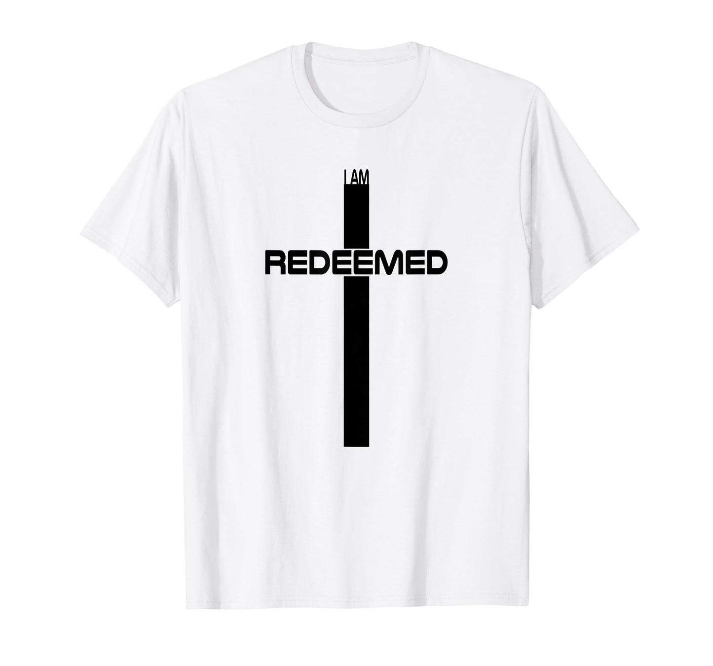 I Am Redeemed Modern Christianity Christian Design T-Shirt