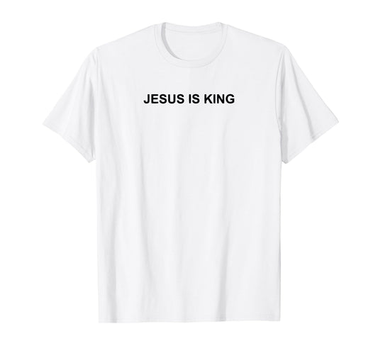Jesus religious title is King, Bible Poetic section of a T-Shirt