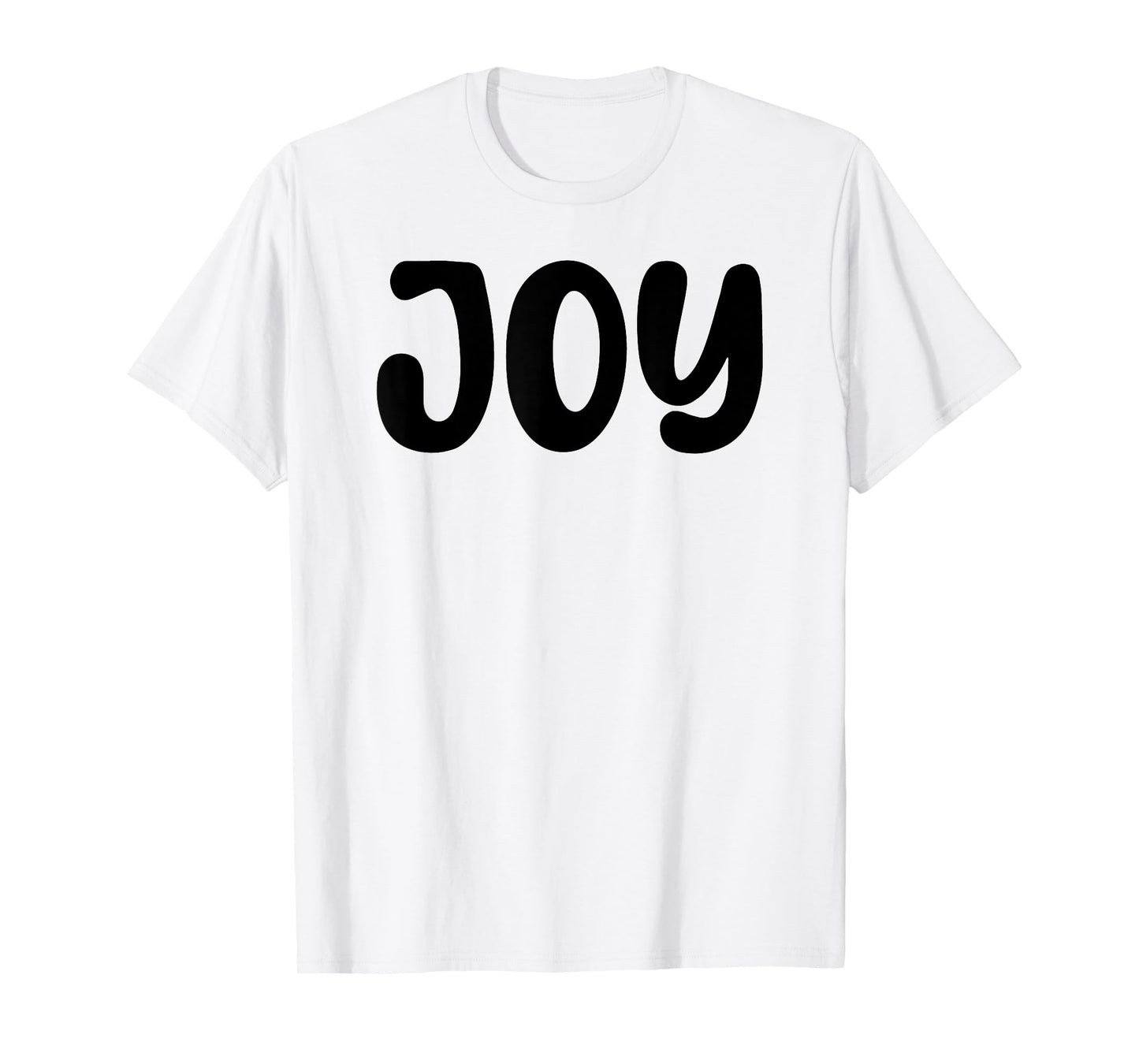 Joy Lazy Halloween Costume Funny Last Minute Men Womens Kids T-Shirt