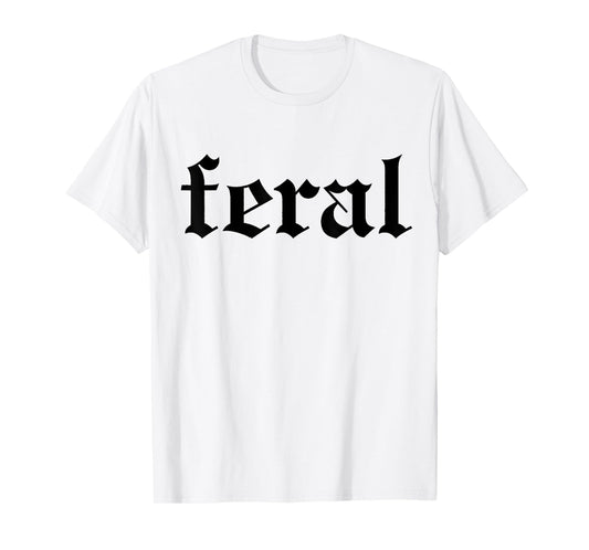 FERAL white T-Shirt