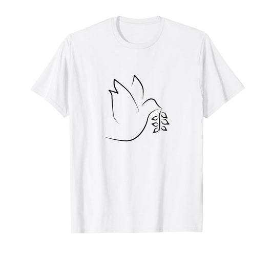 Dove of Peace, Christian Dove for Peace, Bible & Church T-Shirt