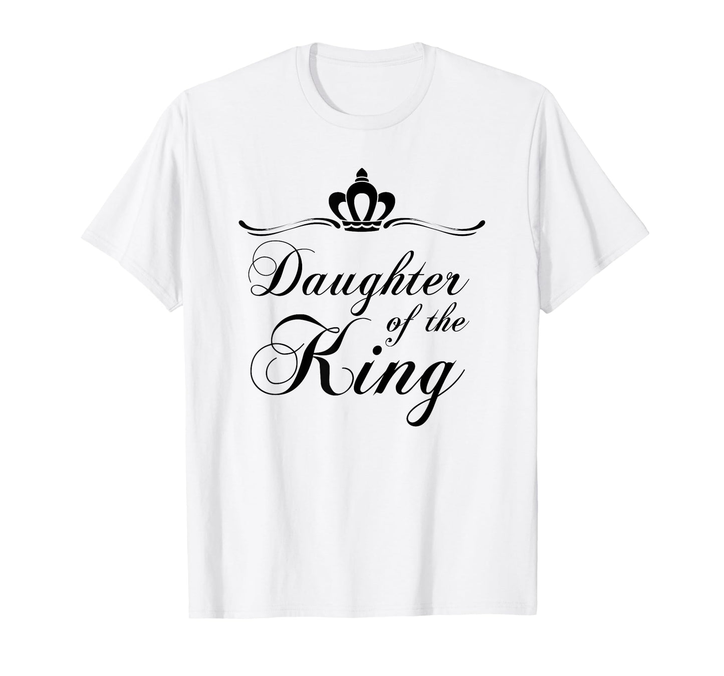 Daughter of the King Shirt Vintage Crown Christian Tee T-Shirt