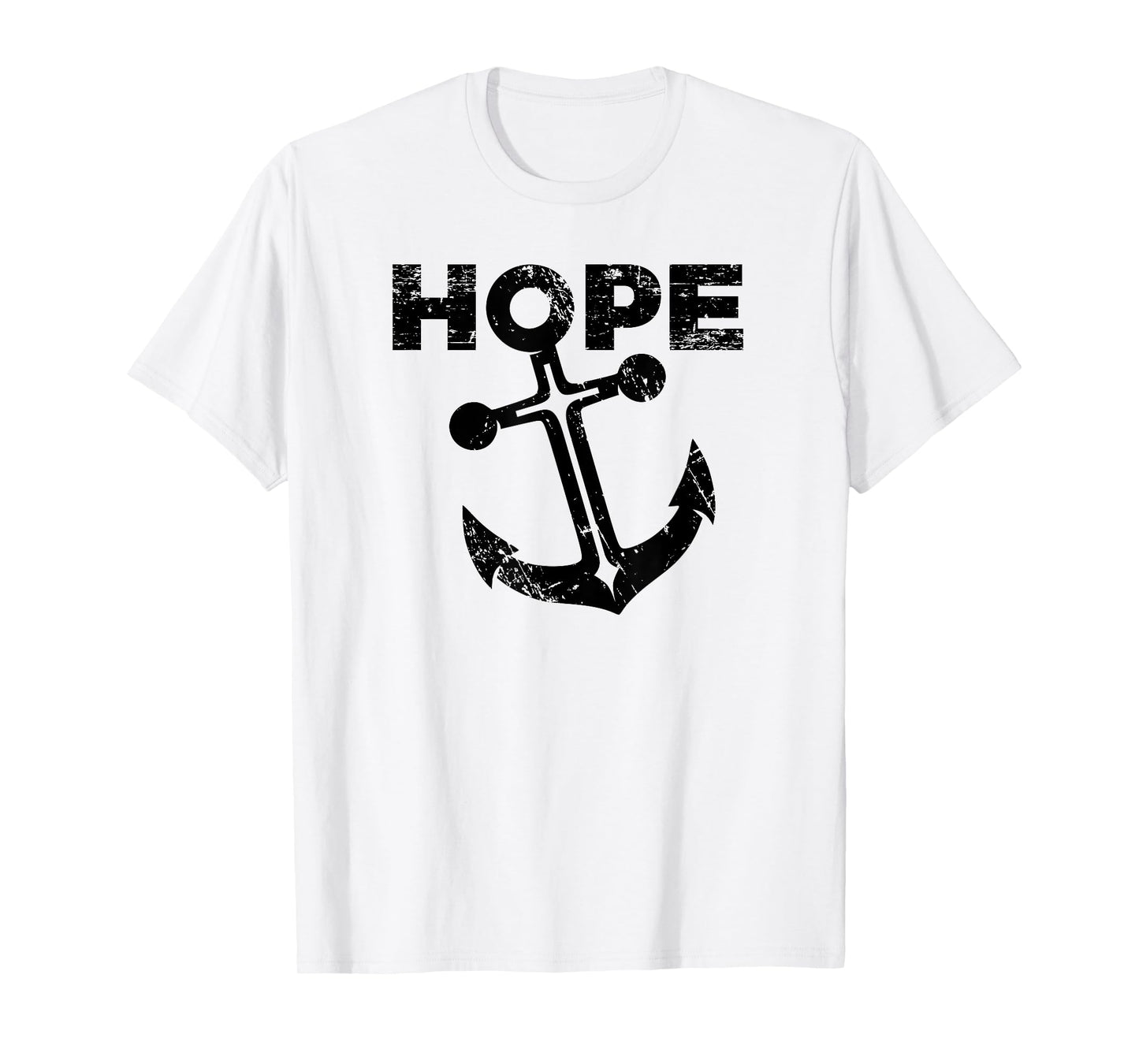 Hope Anchor - Christian Cross T Shirt T-Shirt