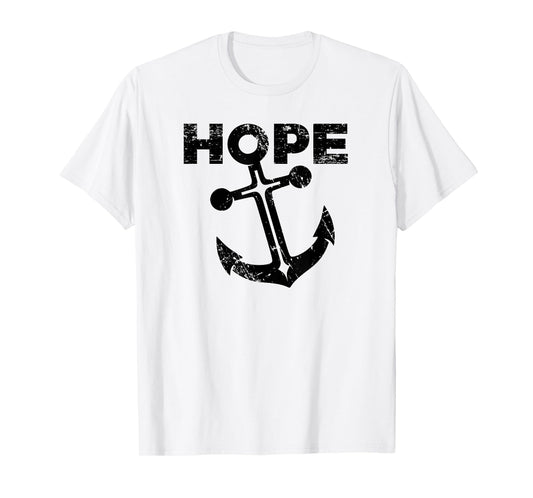 Hope Anchor - Christian Cross T Shirt T-Shirt