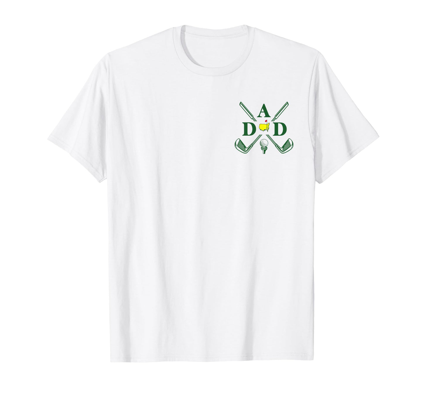 Funny Par Dad Golf Matching Golfing Quote Party Pocket T-Shirt
