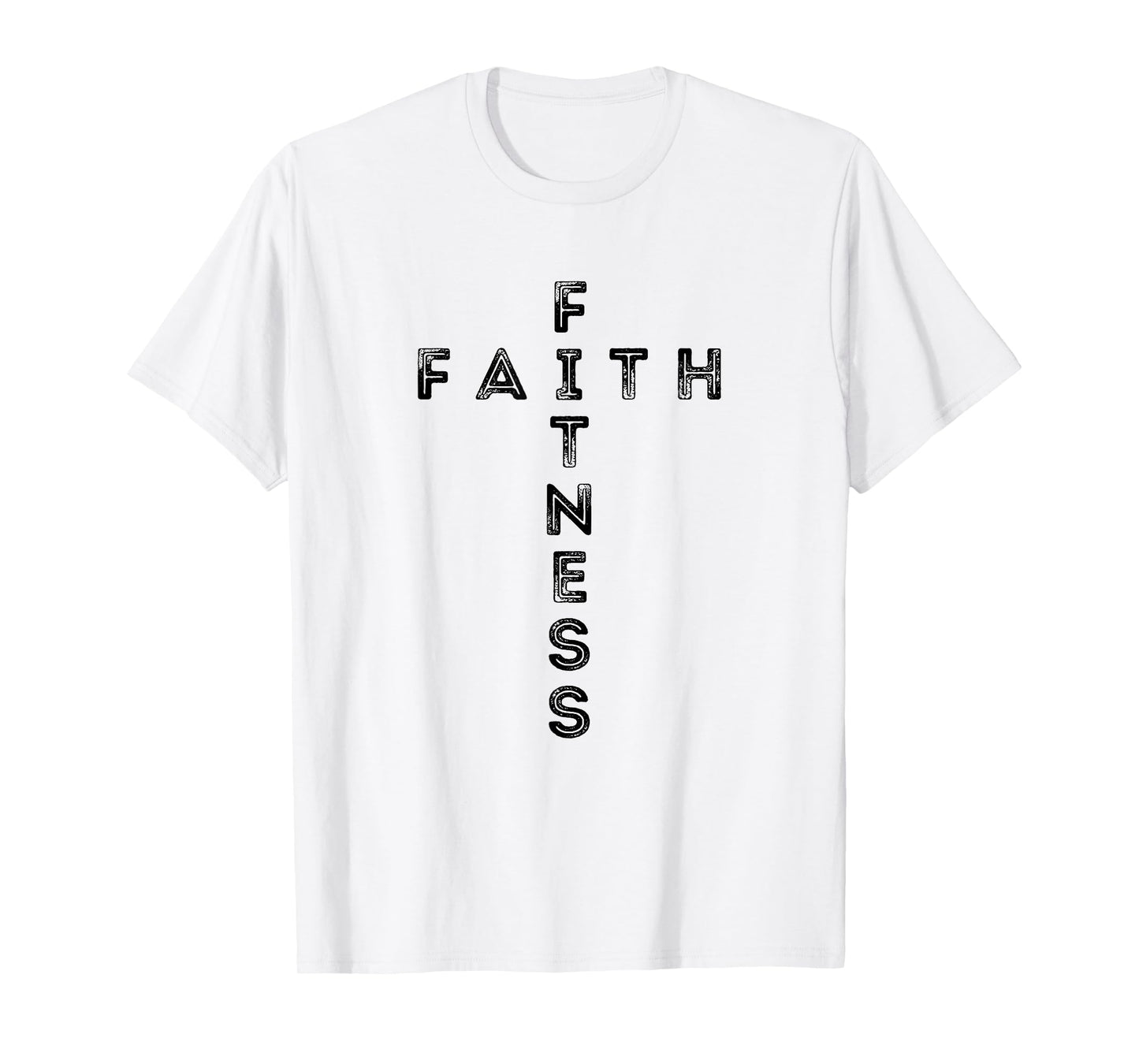 Faith Fitness Cross T-Shirt