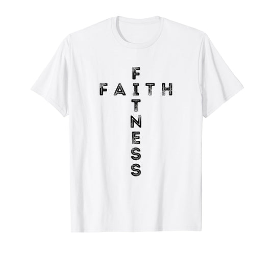 Faith Fitness Cross T-Shirt