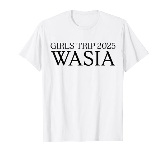 Girls Trip 2025 Wasia Summer Vacation Beach T-Shirt