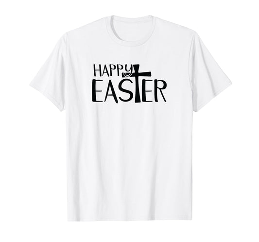 Easter Shirt for Men Women Cross Happy Easter Christians T-Shirt