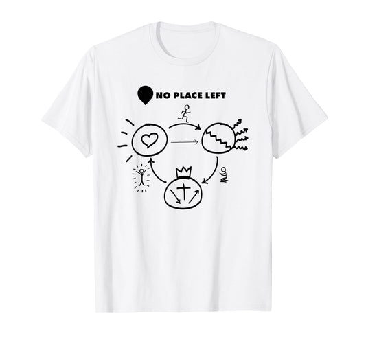 Funny 3 Circles Gospel, Christian Jesus God's Design T-Shirt