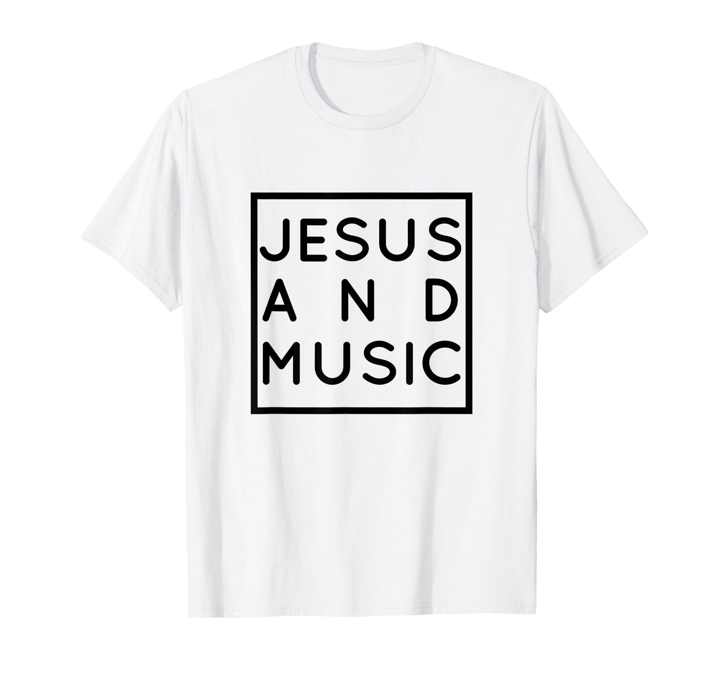 Jesus and Music, Christian Musician & Singer, Choir Gift T-Shirt