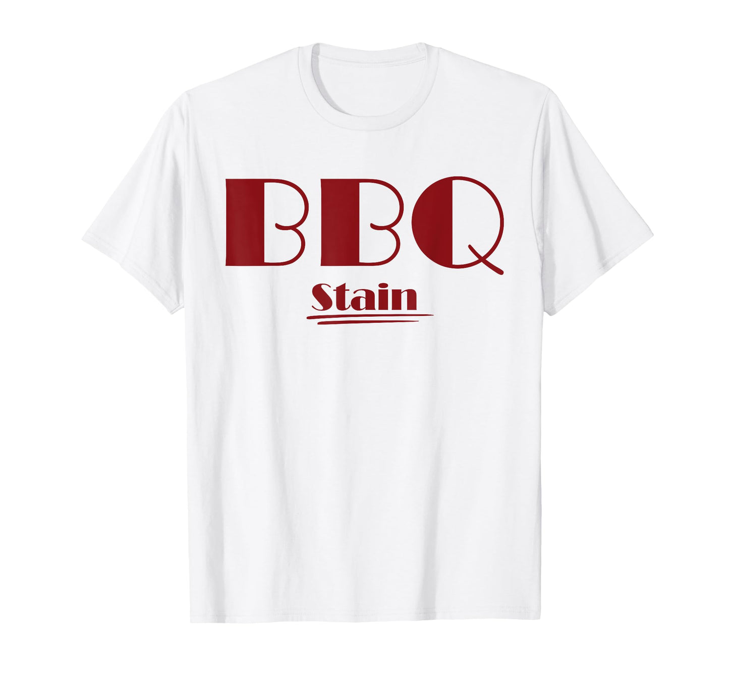 BBQ Stain On My White T-Shirt
