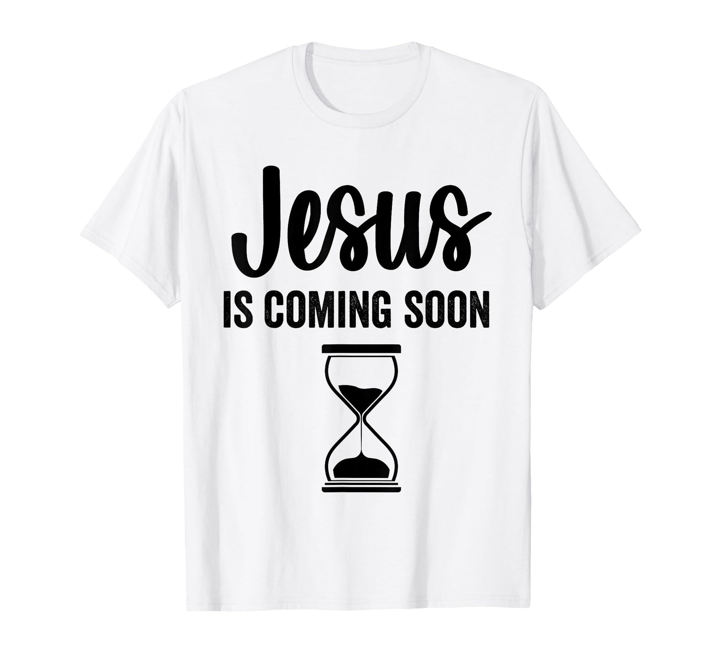 Just Here For The Boos Jesus Is Coming Soon Countdown Christian Religious Faith T-Shirt