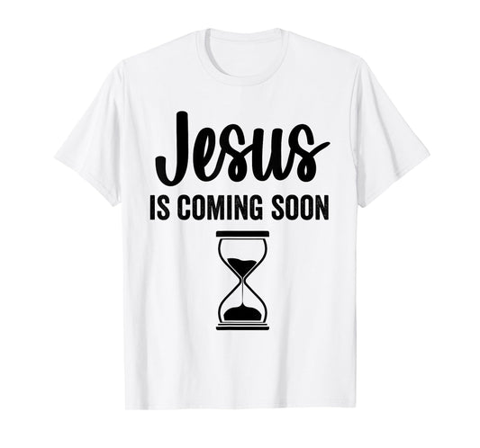 Just Here For The Boos Jesus Is Coming Soon Countdown Christian Religious Faith T-Shirt