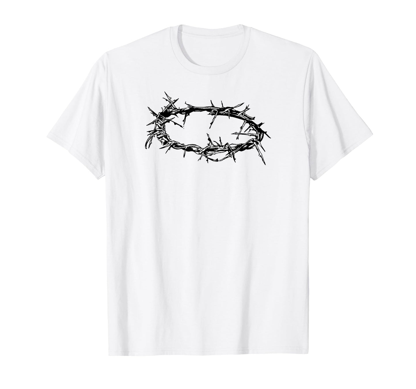 Jesus Shirt - Christ Crown of Thorn Good Friday & Easter T-Shirt