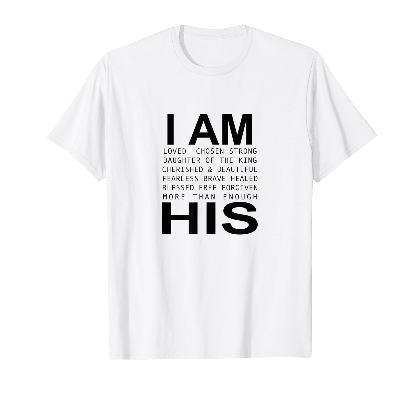 I’m His Christian Faith Christian Jesus God Lover Religious T-Shirt