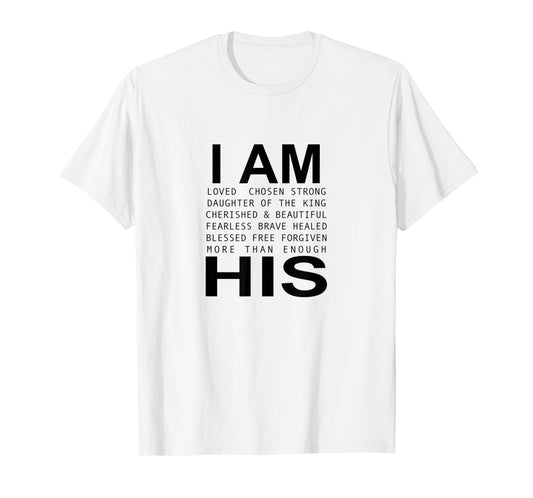 I’m His Christian Faith Christian Jesus God Lover Religious T-Shirt