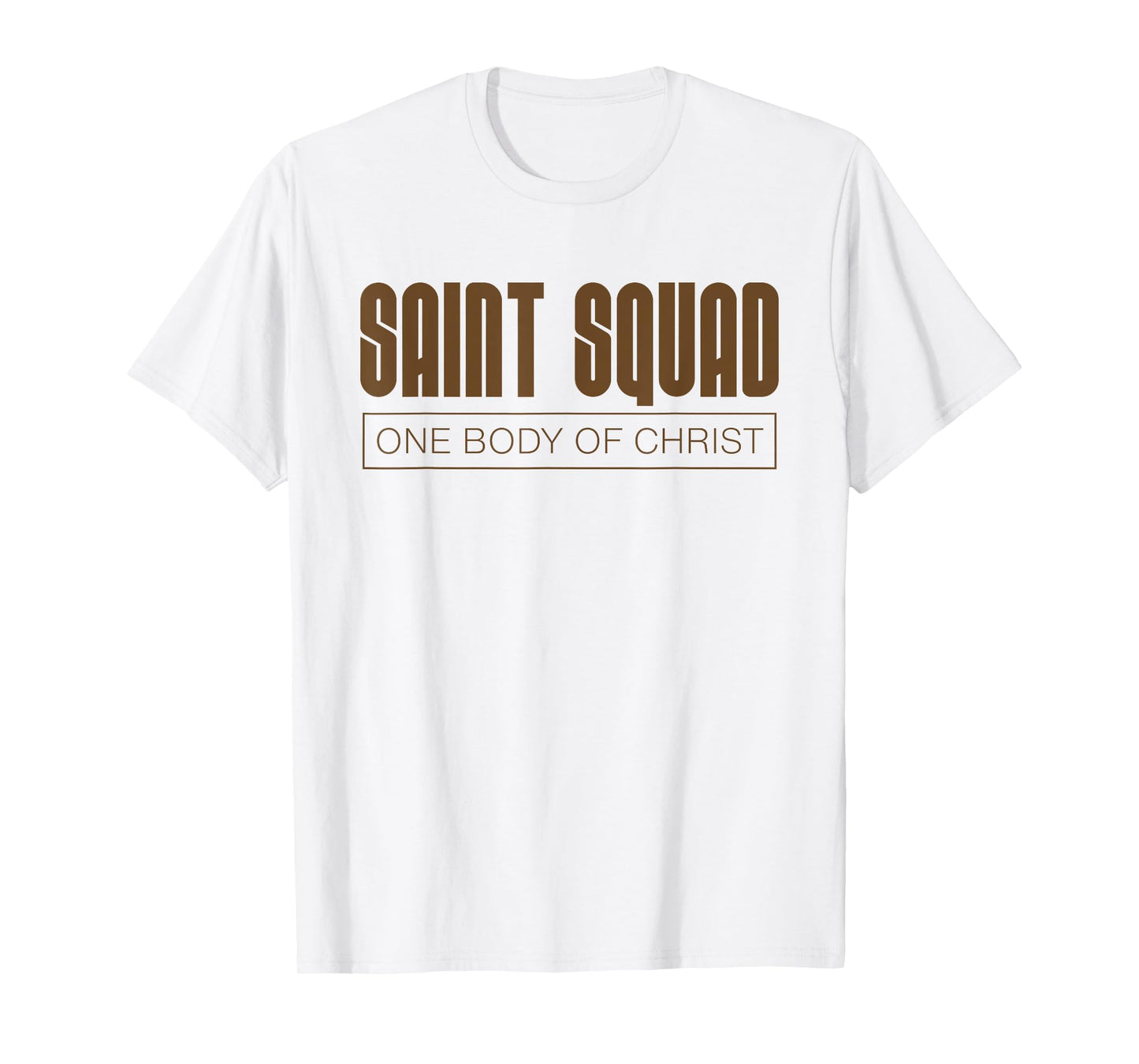 Saint Squad One Body of Christ Christian Teen Support Lt T-Shirt