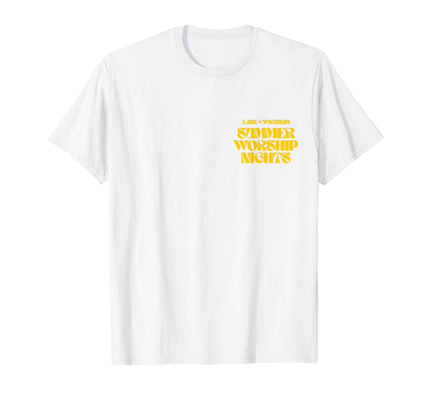 Summer Worship Nights White '24 Tee T-Shirt