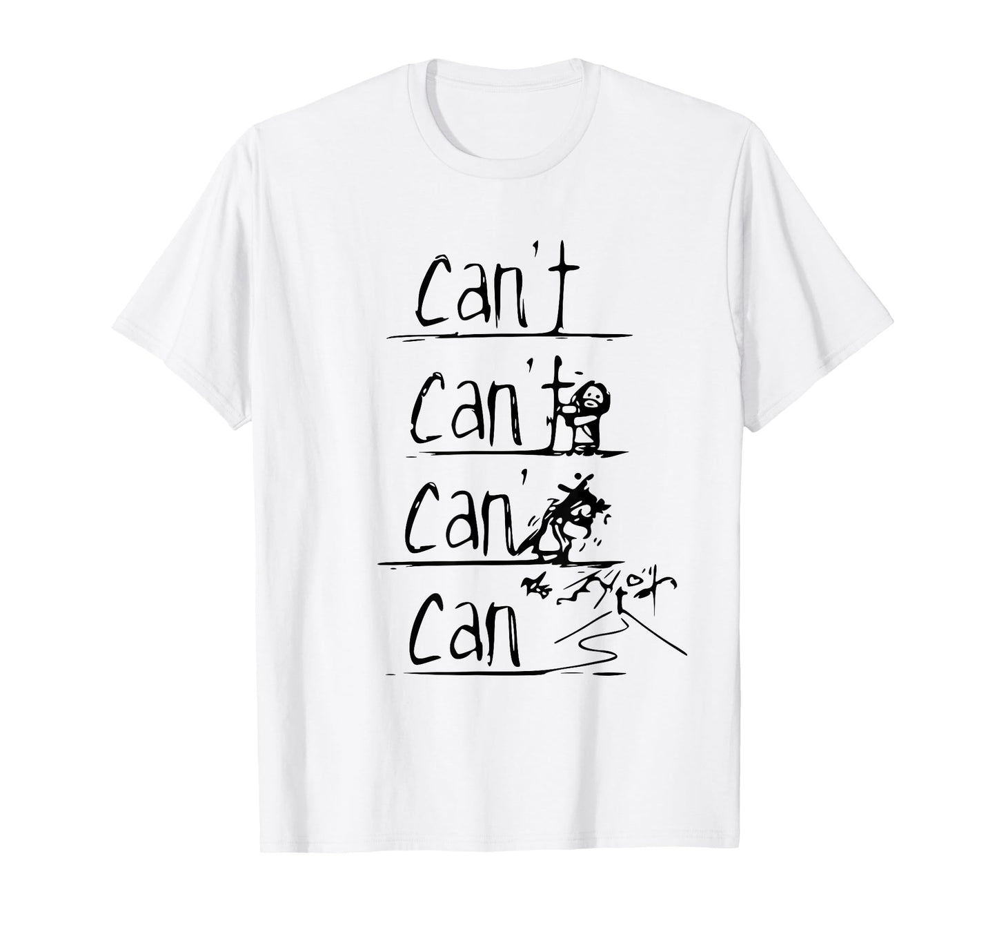 Jesus Christian Cross Cant Can Art T-Shirt