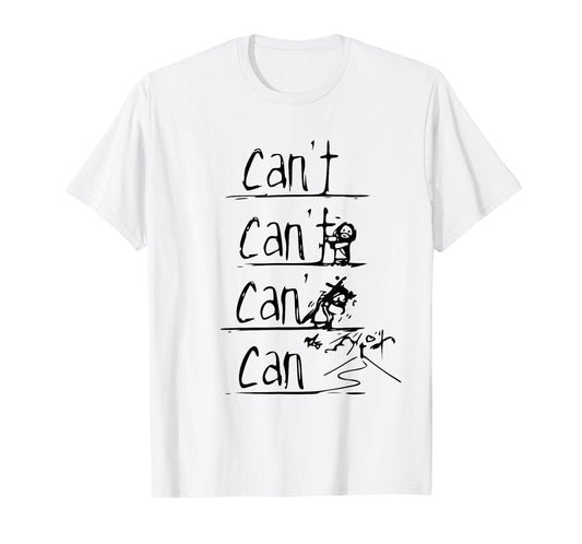 Jesus Christian Cross Cant Can Art T-Shirt