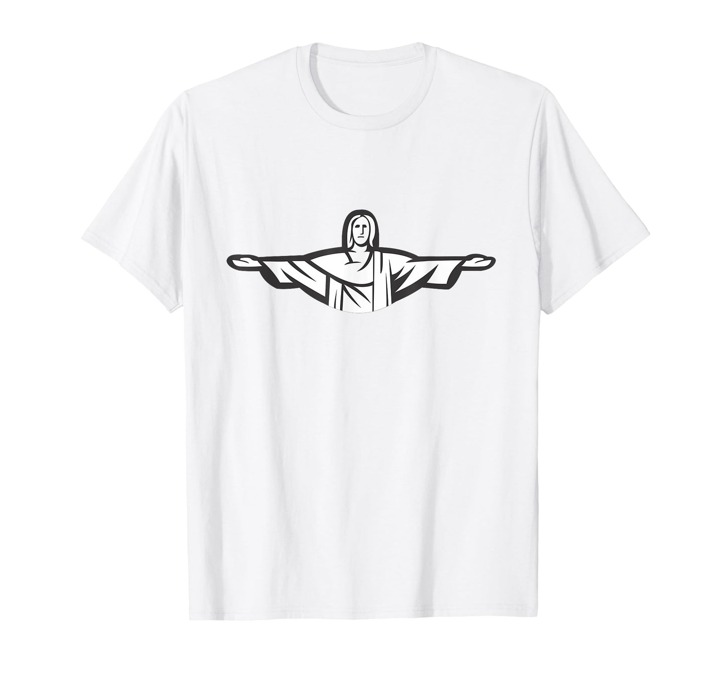 Jesus Christ Redeemer Christian Jesus Arms T-Shirt