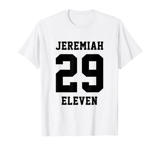 Jeremiah 29 11 Christian Bible Verse T-Shirt