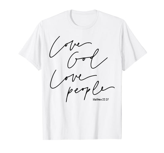 God Christian Quote Easter Day Love People T-Shirt