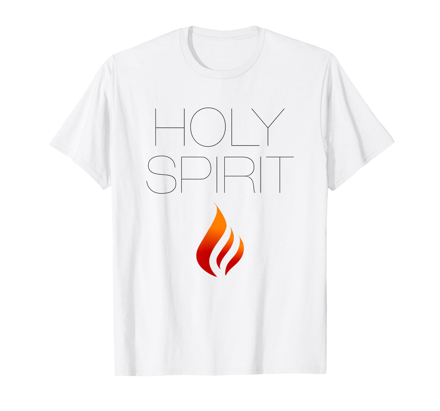 Holy Spirit with Fire (Christian T-Shirt) T-Shirt
