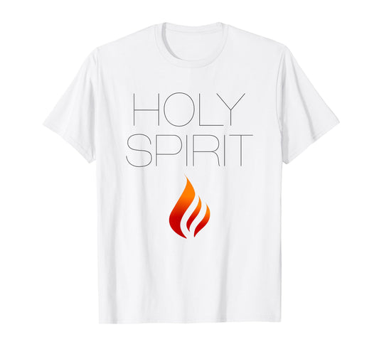 Holy Spirit with Fire (Christian T-Shirt) T-Shirt