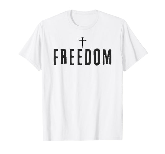 Freedom Christian Patriot Cross T-Shirt